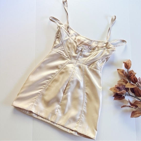 House of CB Mistress Rocks Blush Glass Corset Mini Dress - Picture 13 of 15